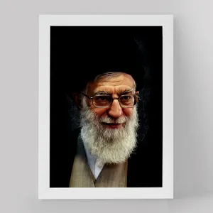 تابلو خندالو مدل تصویر رهبر کد 2573