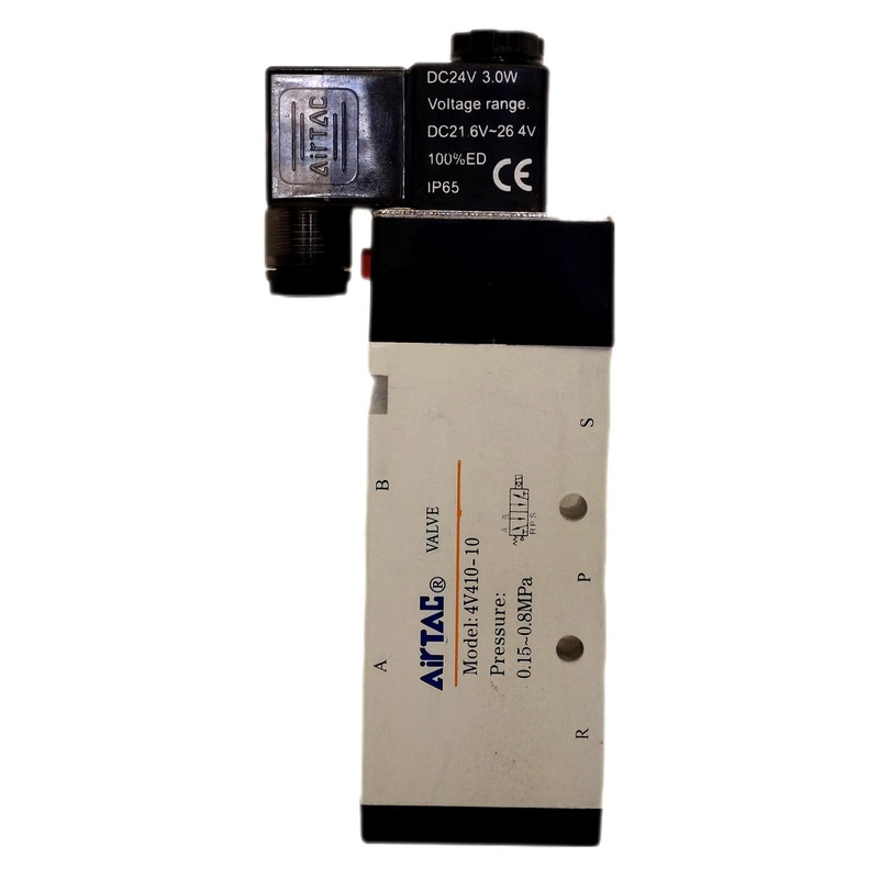 شیر برقی پنوماتیک ایرتک مدل 4V410-10-24V
