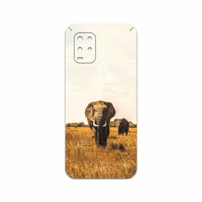 برچسب پوششی ماهوت مدل Elephant مناسب برای گوشی موبایل شیائومی Mi 10 Lite 5G