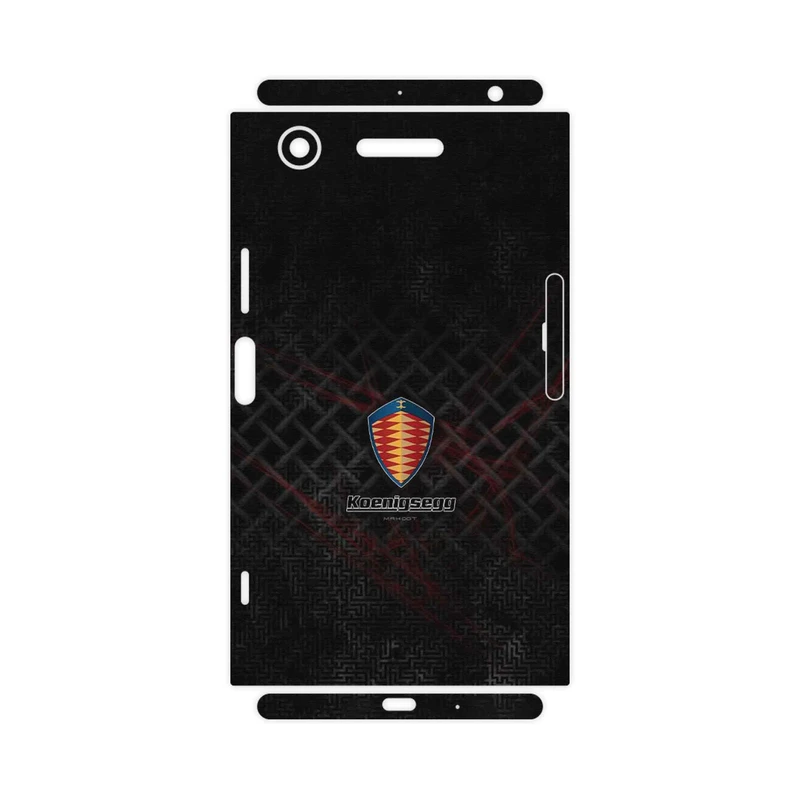 برچسب پوششی ماهوت مدل Koenigsegg Automotive AB-FullSkin مناسب برای گوشی موبایل سونی Xperia XZ1