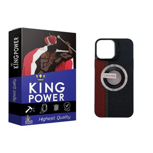Cover King Power model Air Carbon code 02 suitable for Apple iPhone 13 Pro Max with lens protector