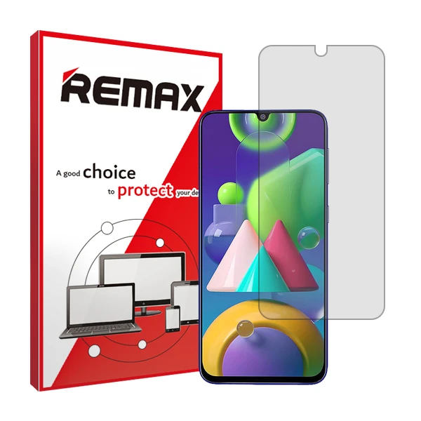 محافظ صفحه نمایش شفاف ریمکس مدل HyGEL مناسب برای گوشی موبایل سامسونگ Galaxy M21 