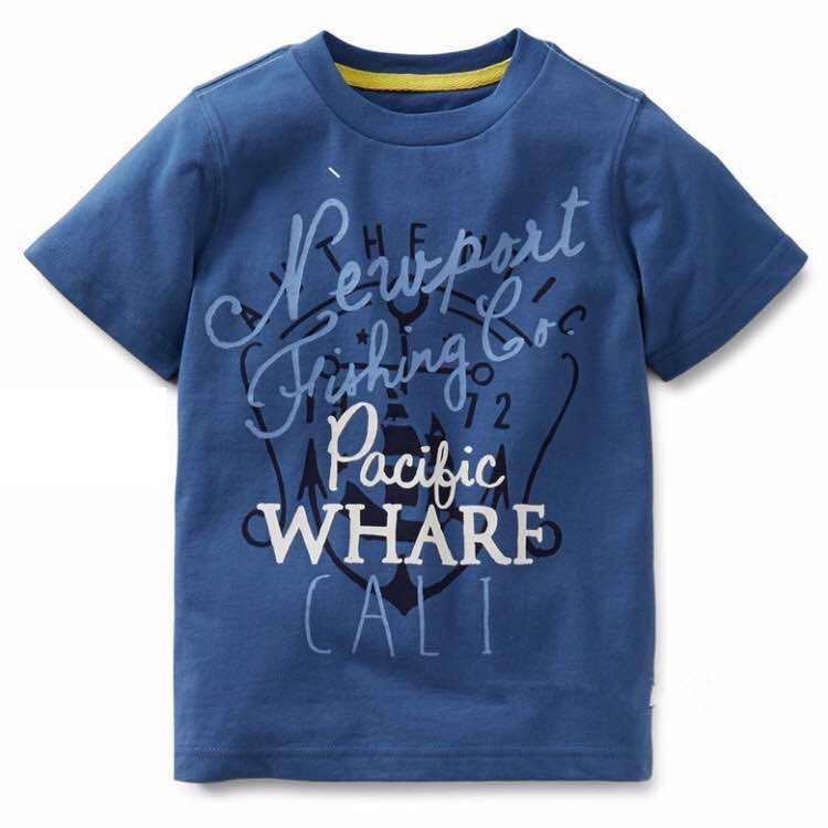تی شرت آستین کوتاه نوزادی کارترز مدل pacific