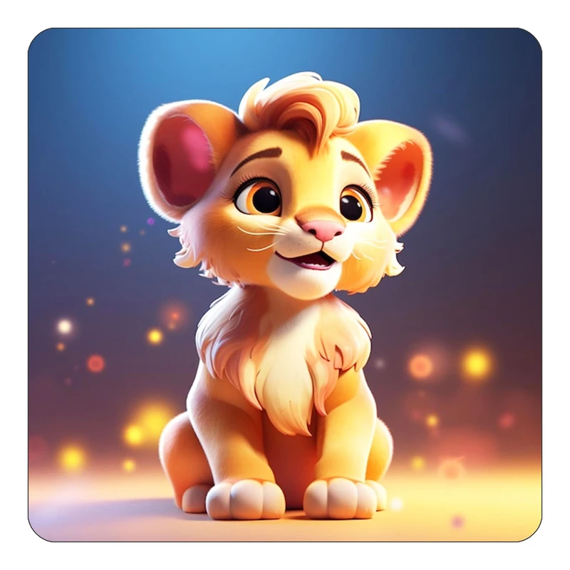 مگنت کاکتی طرح حیوانات کارتونی مدل mp28048