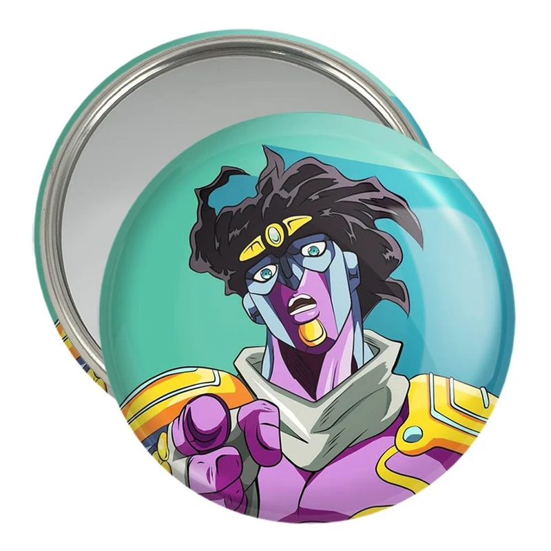 آینه جیبی خندالو مدل استار پلاتینومم انیمه جوجو Jojo  کد 11548