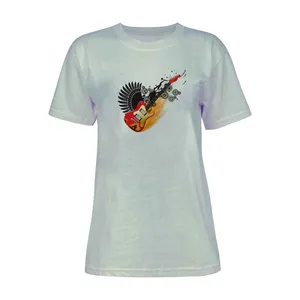 تی شرت آستین کوتاه زنانه مدل موزیک کد L167 T