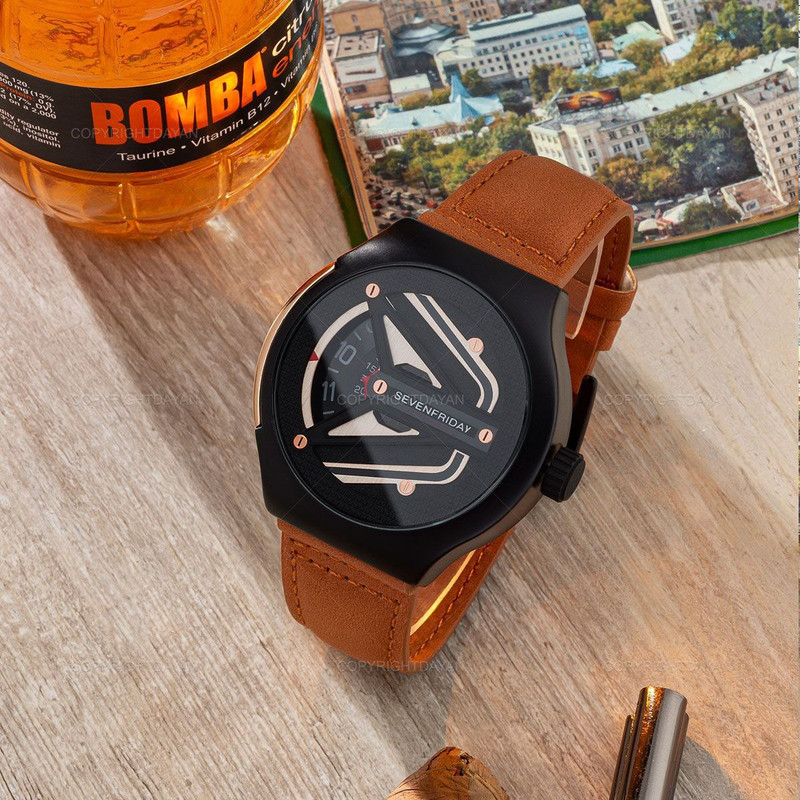 ساعت مچی عقربهای مردانه مدل کنتوری کد 01 ساعت مچی عقربهای مردانه مدل کنتوری کد 01