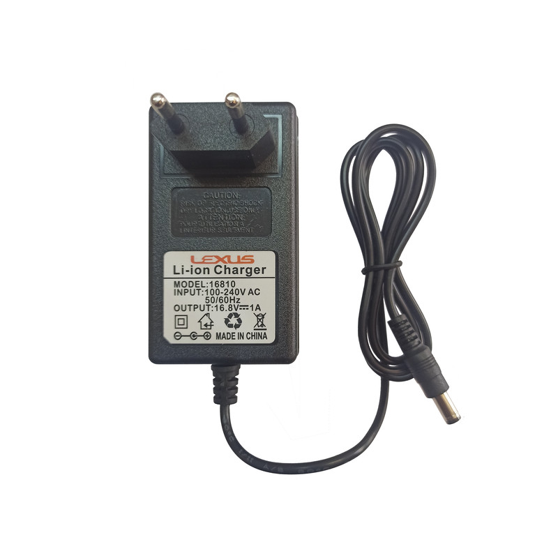 شارژر باتری 16.8 ولت 1 آمپر لکسوس مدل 16810 شارژر باتری 16.8 ولت 1 آمپر لکسوس مدل 16810