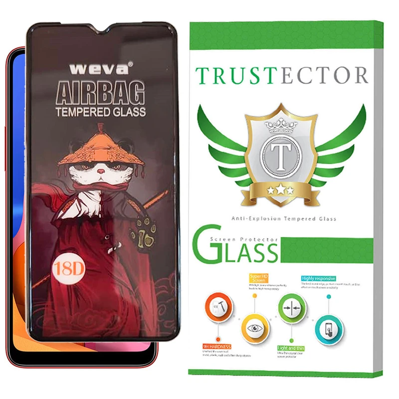محافظ صفحه نمایش تراستکتور مدل AIRTA-Glass مناسب برای گوشی موبایل سامسونگ Galaxy A20s