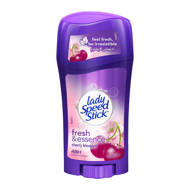 استیک ضد تعریق زنانه لیدی اسپید استیک مدل Fresh & Essence Cherry Blossom وزن 65 گرم