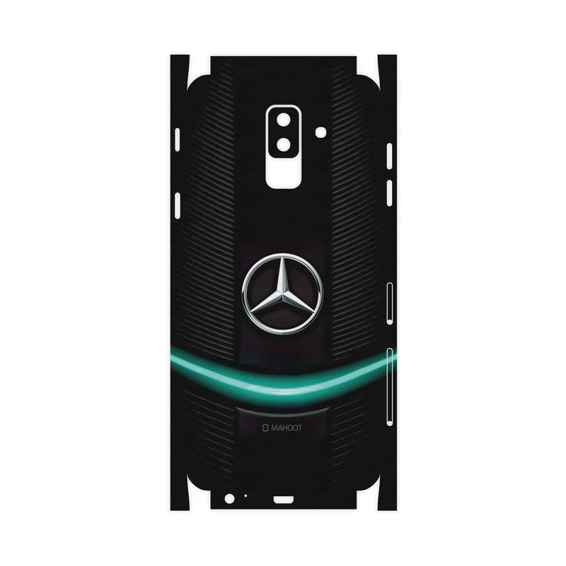 برچسب پوششی ماهوت مدل Mercedes-Benz-FullSkin مناسب برای گوشی موبایل سامسونگ Galaxy A6 Plus