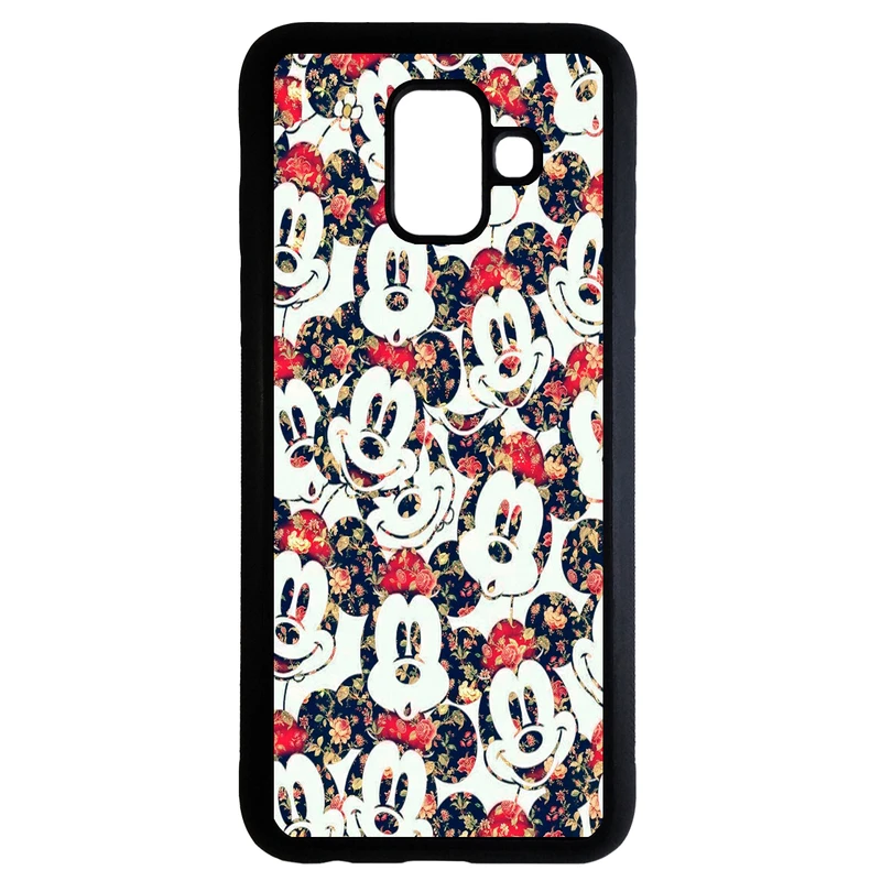 کاور طرح میکی موس کد 9410 مناسب برای گوشی موبایل سامسونگ galaxy a8 2018