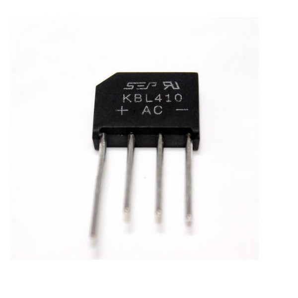 پل دیود 4 آمپر 1000 ولت مدل KBL410 بسته 2 عددی