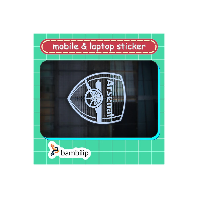 استیکر بامبیلیپ مدل کارت عابر طرح لوگو آرسنال کد 7211258