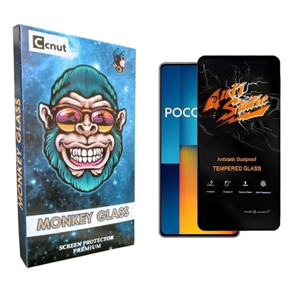 محافظ صفحه نمایش کوکونات مدل mnk Antistatic مناسب برای گوشی موبایل شیائومی Poco M6 Pro 5G