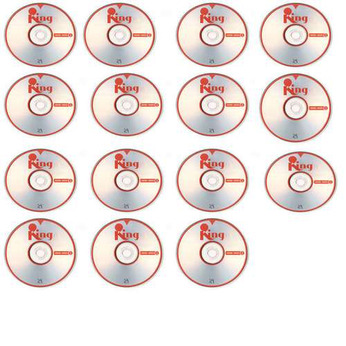 سی دی خام کینگ مدل K015 بسته 15 عددی