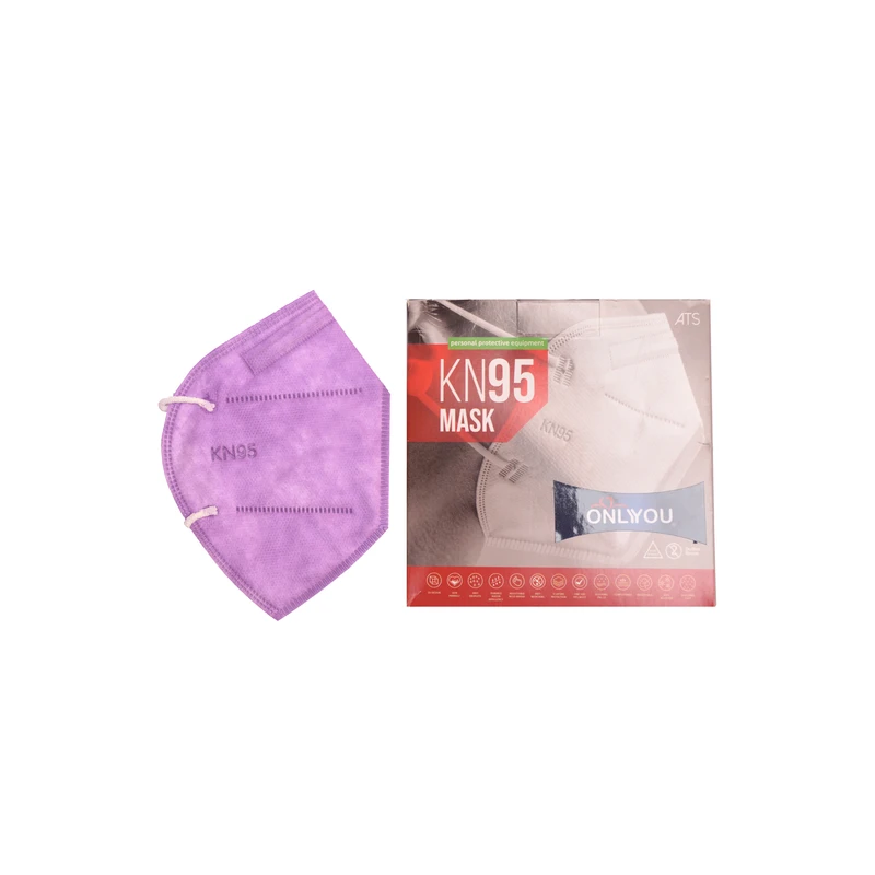 ماسک تنفسی اونلی یو مدل KN95 Jsmn-595 بسته 10 عددی