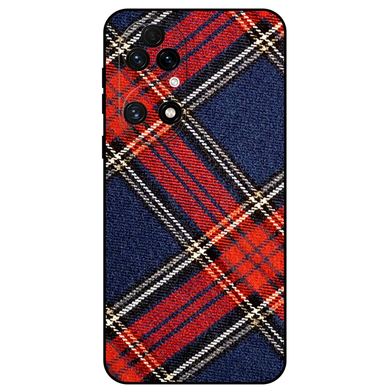 کاور مگافون طرح بافت مدل 8103 مناسب برای گوشی موبایل هوآوی P50 / P50E