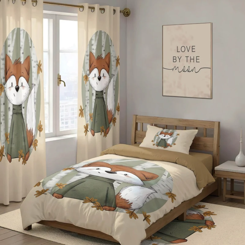 سرویس خواب تک نفره 4 تکه مدل روباه کد ۱۰۵۸