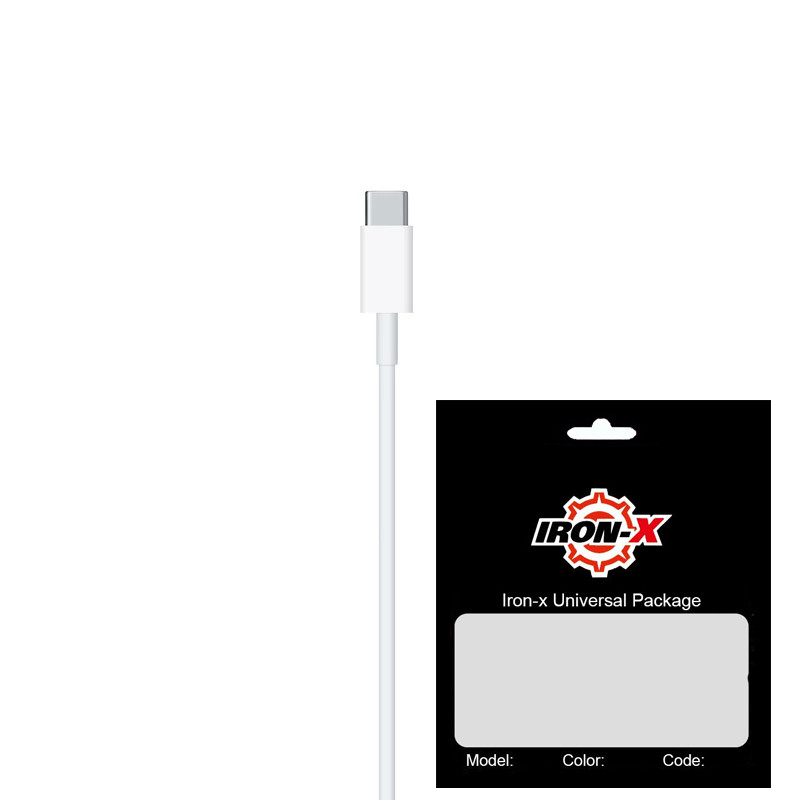 کابل تبدیل USB-C به لایتنینگ آیرون ایکس مدل APPLE-ORG طول 1 متر