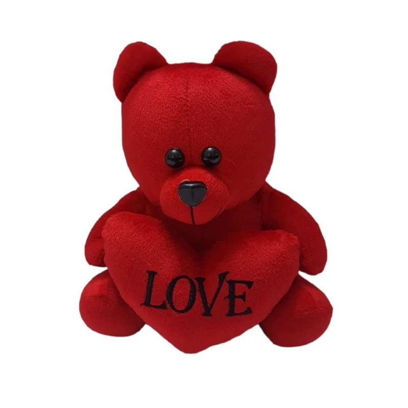 عروسک مدل خرس قلبی ارتفاع 20 سانتی متر 