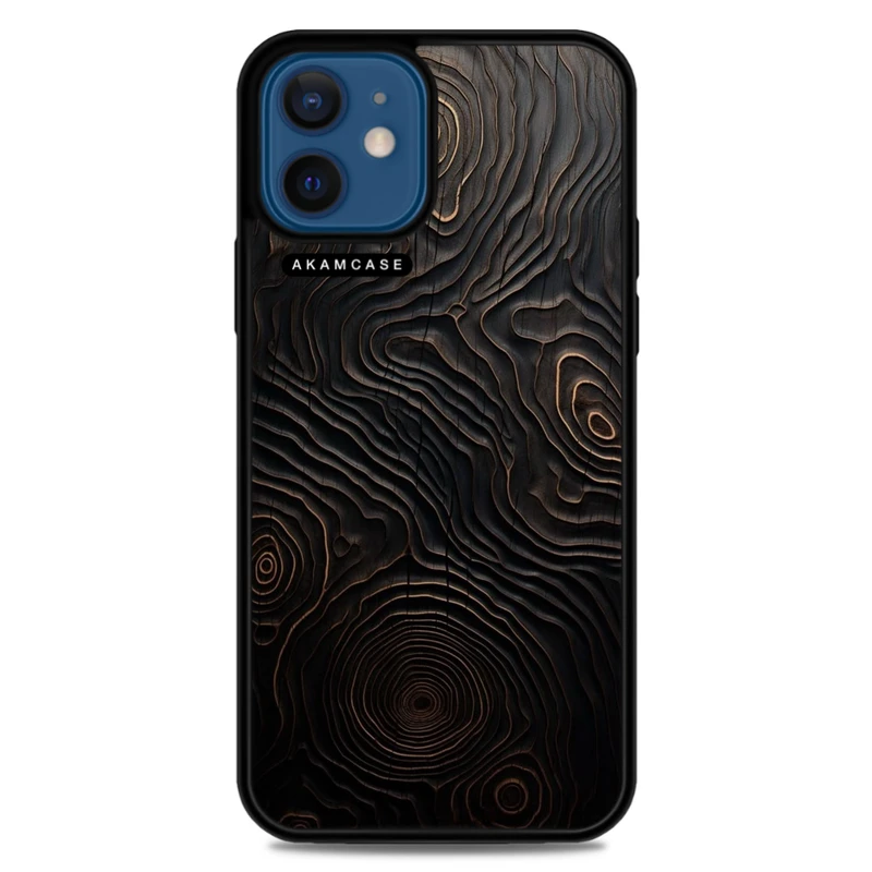 کاور آکام مدل AMC-WA12M-WOOD-10 مناسب برای گوشی موبایل اپل iPhone 12 Mini