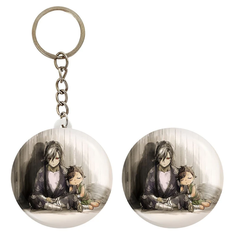 پیکسل خندالو مدل هیاکومارو و دورورو انیمه دورورو Dororo کد 28595 به همراه جاکلیدی