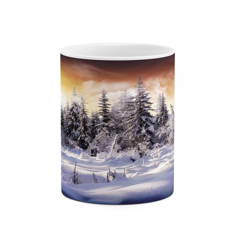 ماگ کاکتی مدل منظره برفی کد mgh15086