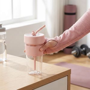 شیکر ورزشی مدل نی دار کد K5 گنجایش 0.35 لیتر