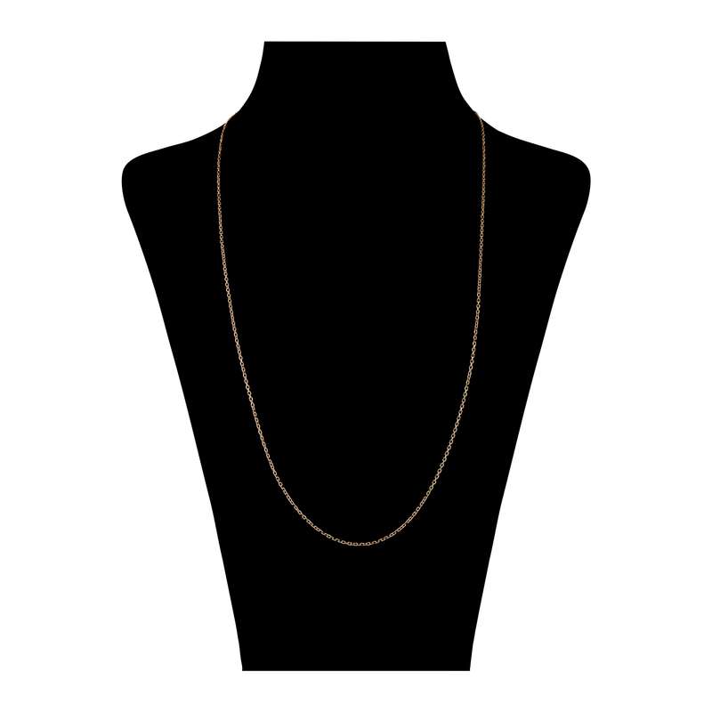 زنجیر طلا 18 عیار زنانه طلای مستجابی مدل 30101 زنجیر طلا 18 عیار زنانه طلای مستجابی مدل 30101