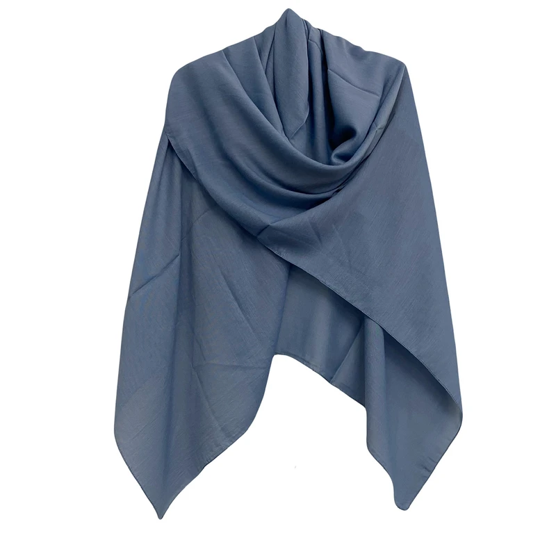 روسری زنانه مدل نخی چهارفصل قواره متوسط دور دوخت