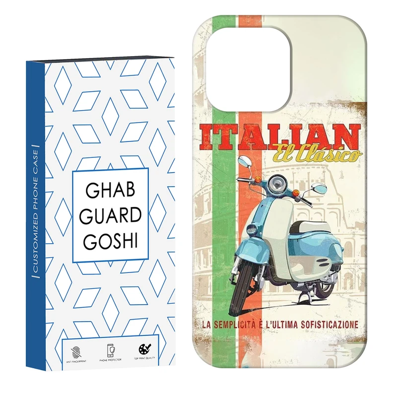 کاور قاب گارد گوشی طرح وسپا کد Dimo-728 مناسب برای گوشی موبایل اپل IPHONE 16 PRO   