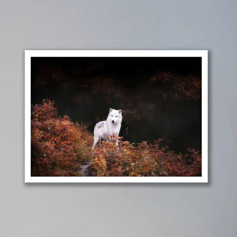 تابلو مدل گرگ کد LA-G10255