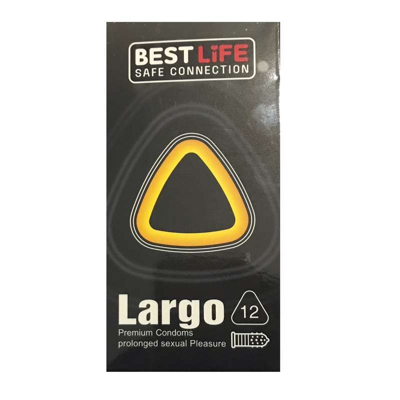 کاندوم بست لایف مدل Largo بسته 12 عددی