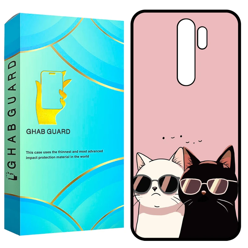 کاور قاب گارد طرح گربه مدل GN8P20 مناسب برای گوشی موبایل شیائومی Redmi Note 8 Pro