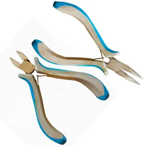 انبر سیم چین و دم باریک مدل NBV 4.5 سایز 4.5 اینچ