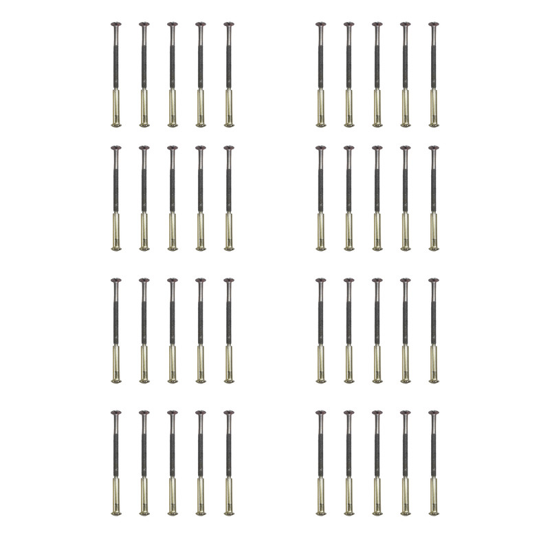 پیچ و مهره فیکس دستگیره مدل Gh-60 بسته 40 عددی