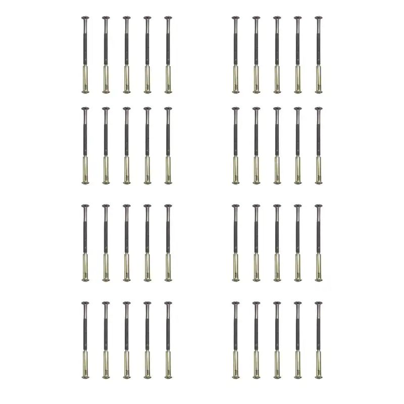 پیچ و مهره فیکس دستگیره مدل Gh-60 بسته 40 عددی