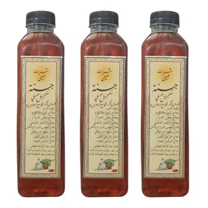 شربت سکنجبین عسلی جنته - 700 میلی لیتر بسته 3 عددی
