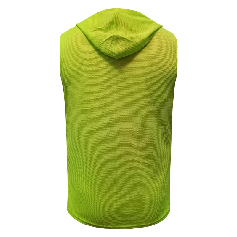 تاپ ورزشی مردانه مدل فلارن کد KLA-GR1 رنگ سبز فسفری