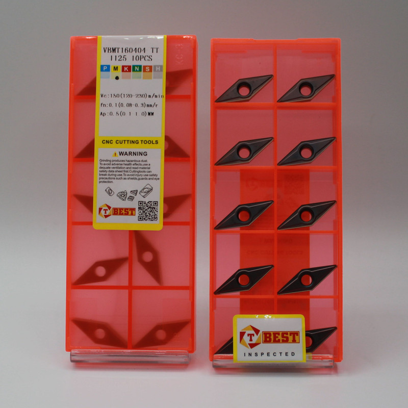 اینسرت تی بست مدل VBMT 160404TT 1125 بسته 10 عددی