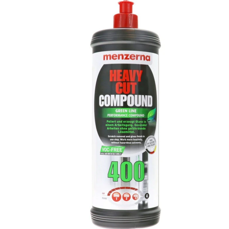 پولیش کارگاهی بدنه خودرو منزرنا مدل گرین 400 حجم 1000میلی لیتر