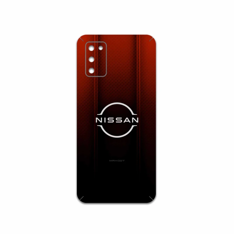 برچسب پوششی ماهوت مدل Nissan-Logo مناسب برای گوشی موبایل سامسونگ Galaxy A03S