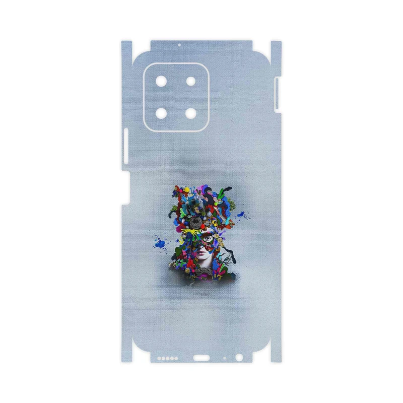 برچسب پوششی ماهوت مدل Collage of surreal Portrait of Women 4-FullSkin مناسب برای گوشی موبایل آنر X6