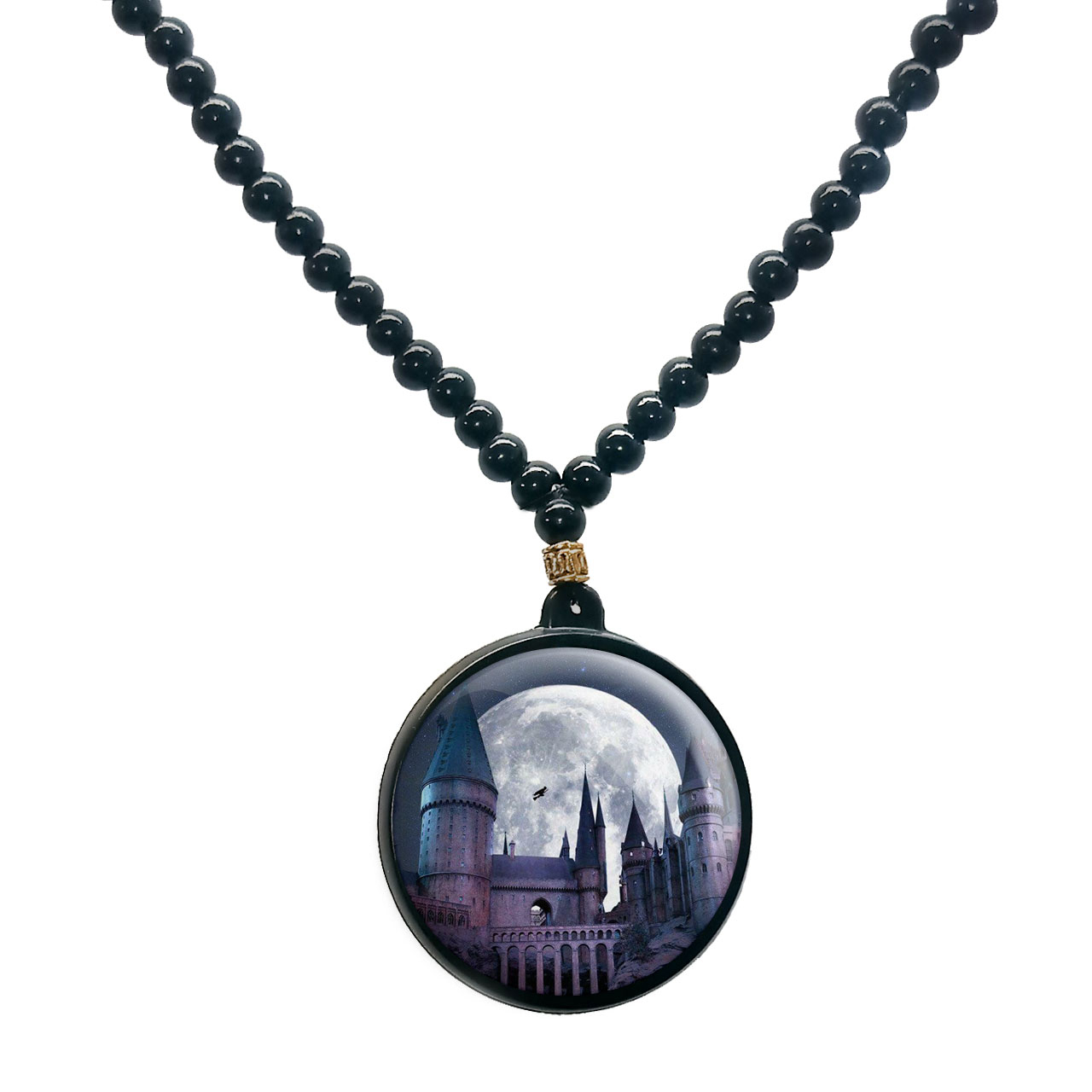 گردنبند پرمانه طرح Harry Potter کد pmd.23978 مدل دو طرفه