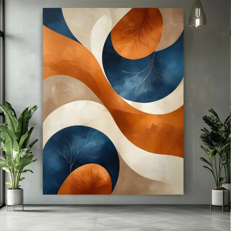 پوستر طرح انتزاعی مدل مینیمال کد BK24721