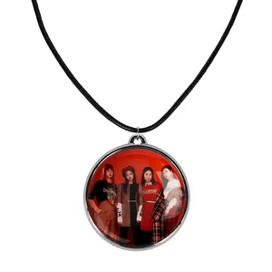 گردنبند خندالو مدل گروه بلک پینک Black Pink کد 28022809