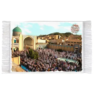 فرش ماشینی دیوارکوب مدل امامزاده جعفر بن موسی کد T5525