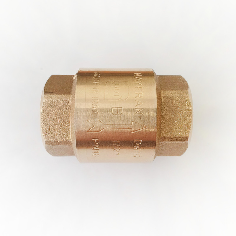 شیر یکطرفه فنری نیران کد N102-1