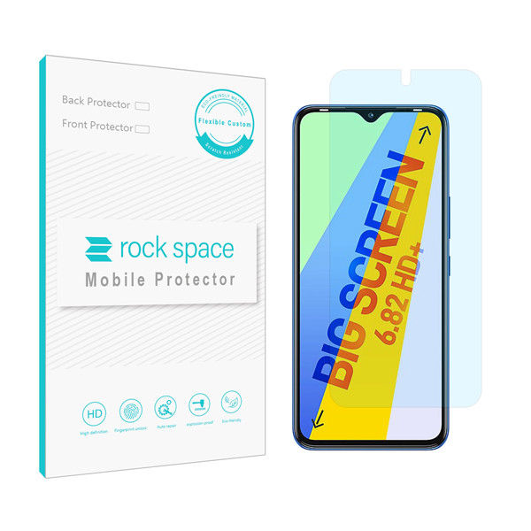محافظ صفحه نمایش ضد اشعه راک اسپیس مدل HyBLU مناسب برای گوشی موبایل اینفینیکس Smart 6 Plus India